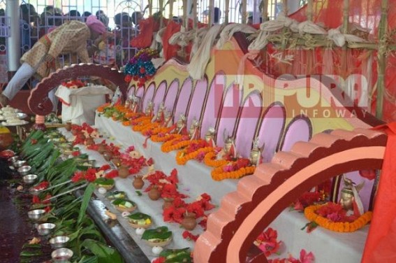 Tripuraâ€™s auspicious â€˜Kharchiâ€™ festival begins at Old Agartala